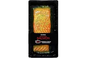 Fresh Salmon Fillet 10.6oz (2 servings), Nordic Catch Icelandic Never Frozen Seafood (Lime Butter)
