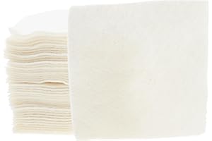 MISSOURI STAR QUILT CO. Missouri Star Precut Quilt Batting Squares 6.25 x 6.25 inches, 42 Pack - Batting for Quilting, Crafts Projects, Wearable Art