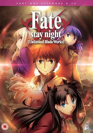 Fate Stay Night Unlimited Blade Works Part 1 Dvd By Takahiro Miura Amazon Es Unknown Takahiro Miura Cine Y Series Tv
