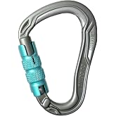 EDELRID HMS Bulletproof Locking Carabiner - Slate Triple Lock