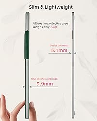 WALNEW Case for Remarkable Paper Pro,Magnetic Slim