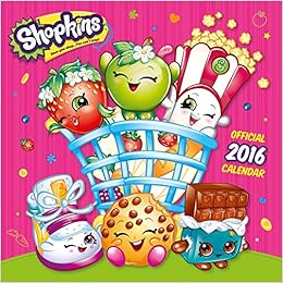 The Official Shopkins 2016 Square Wall Calendar: Amazon.co.uk: Danilo ...