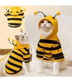 Amazon.com : Cat Bunny Ears Costume Cute Dog Kitten Hoodies ...