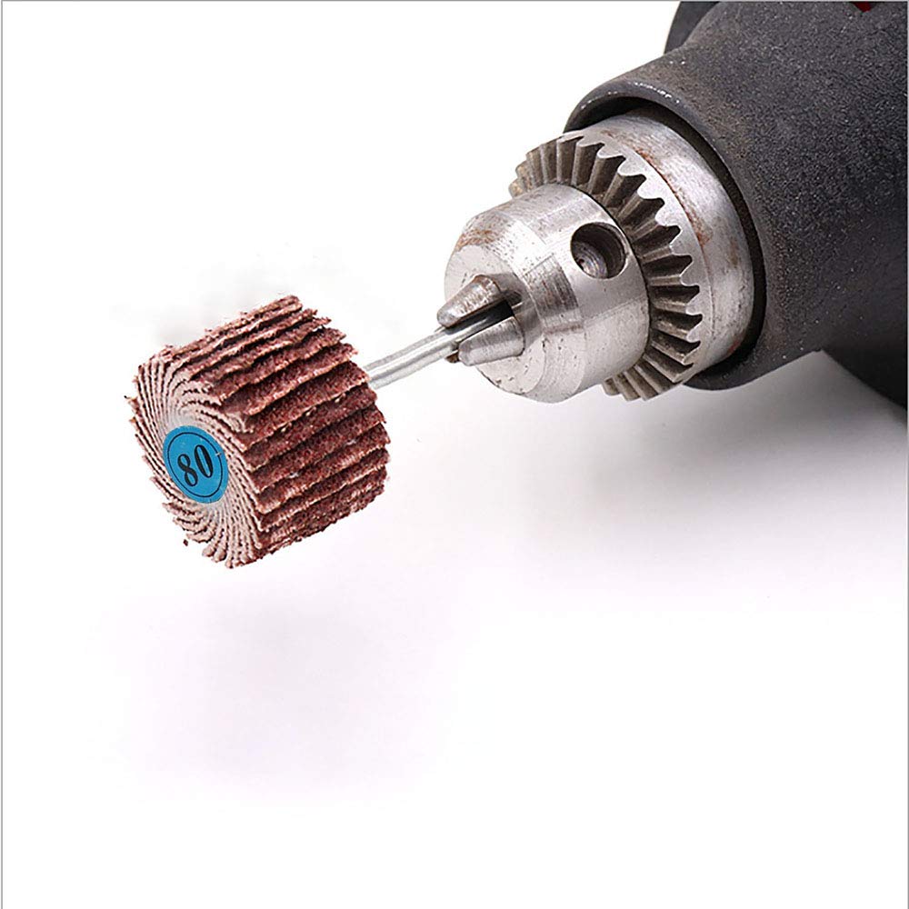gotyou 20 Pcs Flap Wheel,Dremel Flap Wheel,31.55×10.60×3.08mm,Sanding