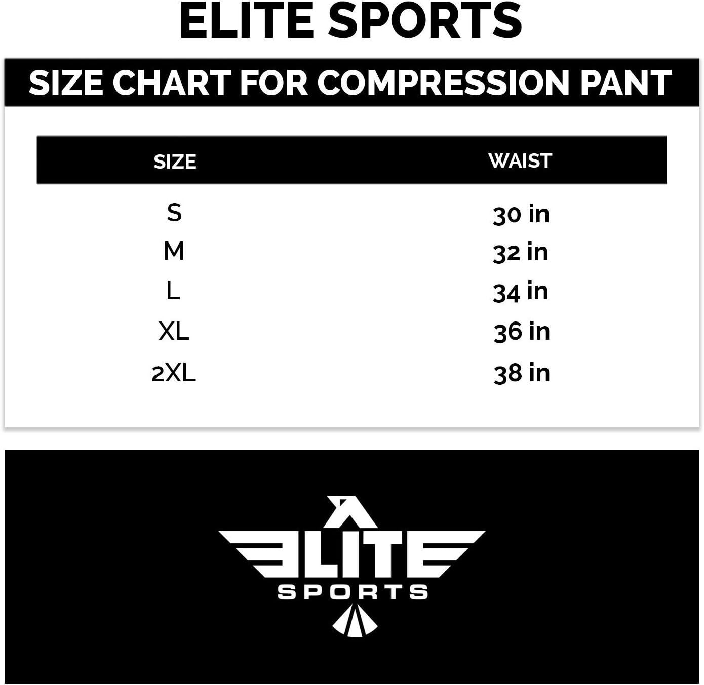 Elite Sports Men’s BJJ Spats Leggings Tights, Best Jiu Jitsu MMA no Gi spat Compression Pants for Men: Clothing