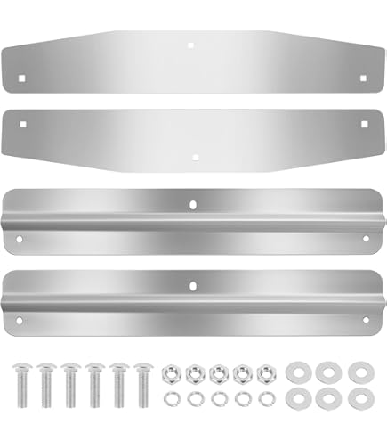 New Mud Flap Weight Semi Truck 24" X 4" Chromed 3 Stud For 24 - Foto 6