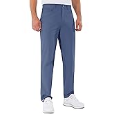 Shallowlulu Mens Golf Pants Stretch 5 Pocket Classic Fit 30"/32"/34" Quick Dry Water-Resistant Dress Casual Work Trousers