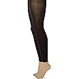 No Nonsense Women's Super Opaque Control Top Footless Tights