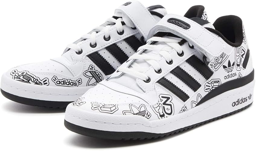 Amazon アディダス フォーラム ロー Forum Low フットウェアホワイト コアブラック コアブラック Gw4921 日本国内正規品 Adidas アディダス スニーカー