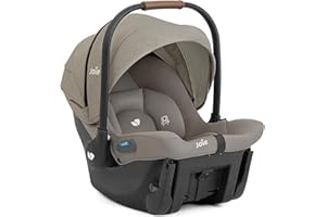 Joie Mint Latch Baseless Infant Car Seat – Lightweight, Built-in Rigid Latch Connectors and Side Impact Protection – No Base Installation Required (Dove)