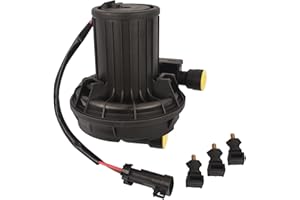 GELUOXI 12574379 Secondary Smog Air Pump Compatible with Chevrolet Chevy Trailblazer GMC Envoy Old-smobile Bravada Cadillac DTS 4.2L 4.6L 5.3L 2004-2009