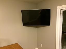 Amazon.com: InstallerParts 37"-65" TV Corner Mount – Swivel/Tilt – 20