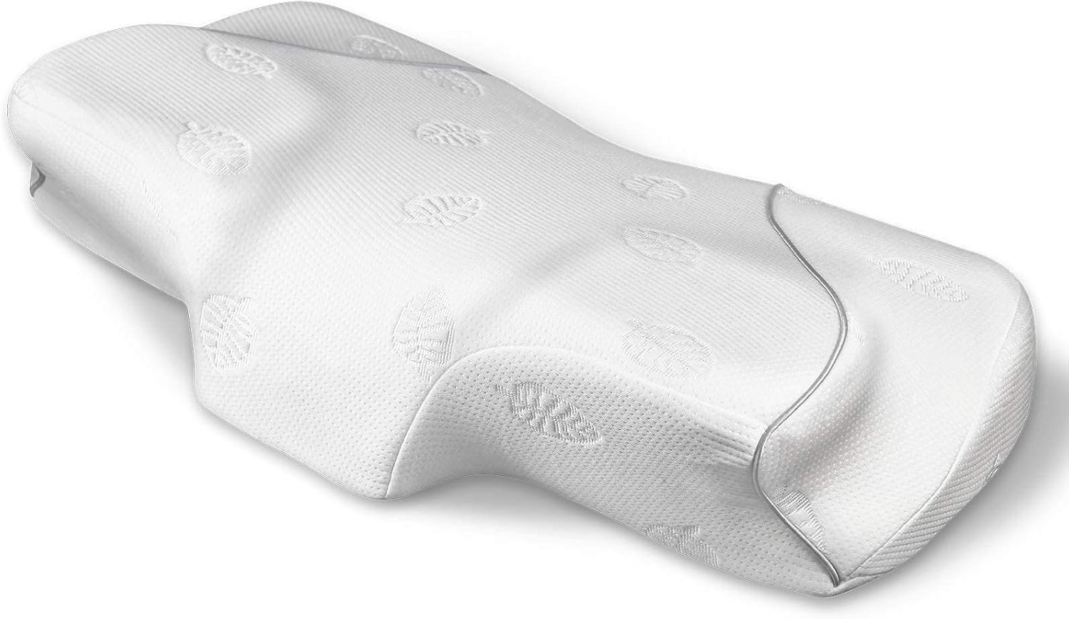 Memory Foam Pillow Cervical Pillow Contour Pillow for Neck and Shoulder Pain Ergonomic Orthopedic Sleeping Neck Contoured Support Pillow for Side Sleepers, Back and Stomach Sleepers Replace Pillowcase: Kitchen & Dining