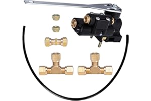 LOOPTEK 85124912 Height Control Valve Fits for Volvo VNL Level Valve | Replaces 171.85124912 H01501VS with PTC Fittings