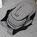 College School Backpack for Student Business Laptop Backpacks Travel Bags for Women & Men Water Resistant Daypack for 15 15.6 inch Laptop Notebook Computer by DALNK (Grey)