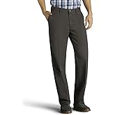 LEE Men's Total Freedom Stretch Relaxed Fit Flat Front Pant
