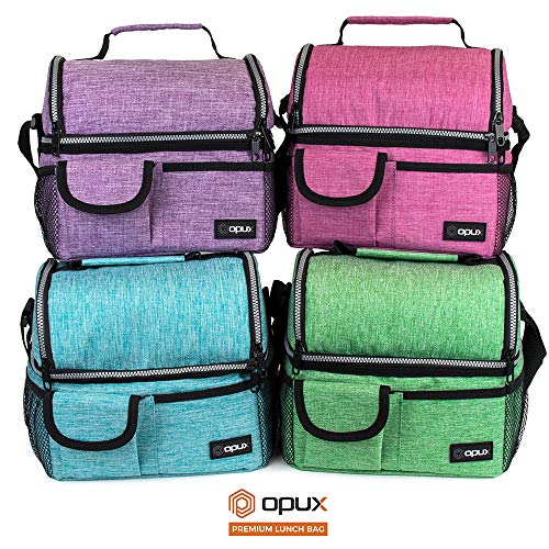large lunch bolsa with shoulder strap