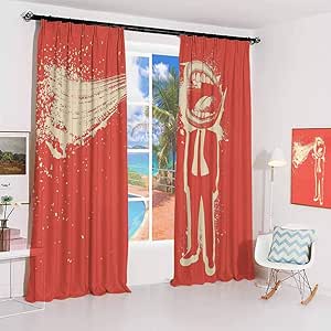 Amazon.com: GUUVOR Funny Sunshade Sunscreen Curtain Trippy ...