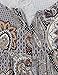 Bebonnie Womens Tops, Ladies Summer Tee Shirt Tunics Tops Pleated Casual Henley Shirts Brown L