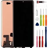 SWARK New AMOLED Display Compatible with Oneplus 12 1+12 PJD110, CPH2573, CPH2581, CPH2583 Touch Screen Digitizer Assembly Replacement with Upgraded Repair Tools Kit-Black