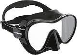 Cressi F1 Snorkeling Mask, Black