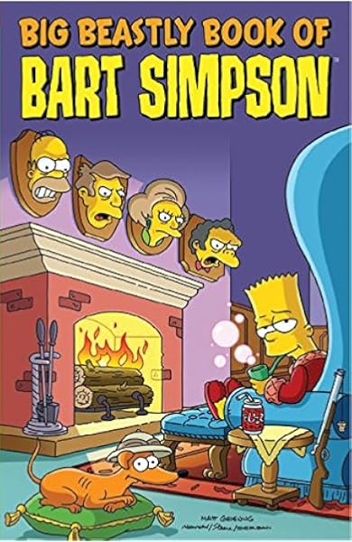 Big Beastly Book Of Bart Simpson Simpsons Comic Compilations Groening Matt Amazon Com Books