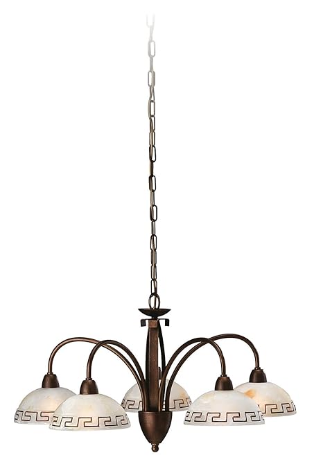 Philips 36376/43/86 Roomstylers Chandelier (Brown and Metal)