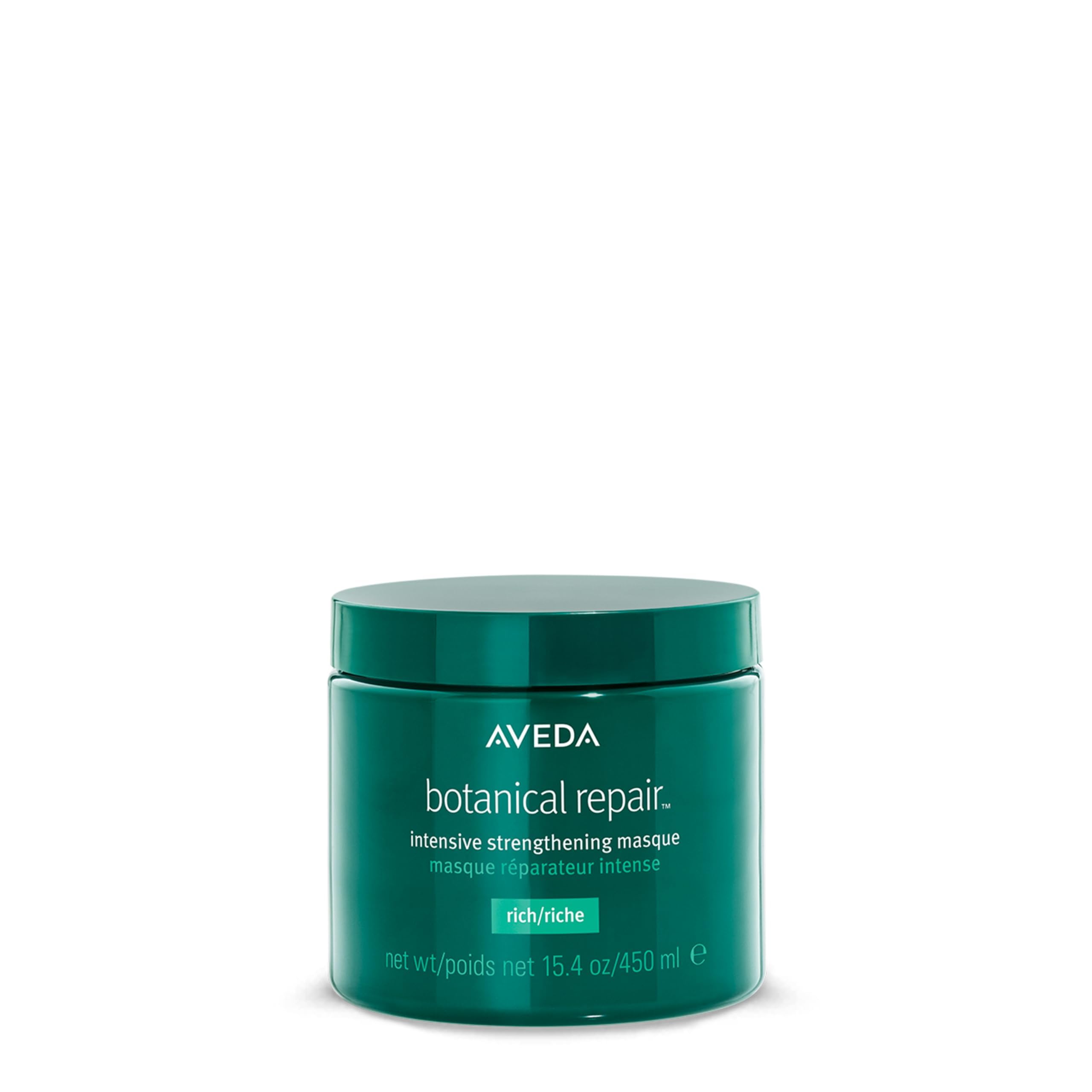 Aveda Botanical Repair Intensive Strengthening Masque Rich | Bond-Building Hair Mask for Stronger Hair | Deep Conditioner | Detangles, Softens Medium to Thick Hair | 94% Naturally Derived*, 450ml