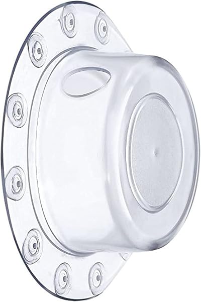 GreeSuit Bathtub Overflow Drain Cover for Deep Baths - Suction Cup Plug