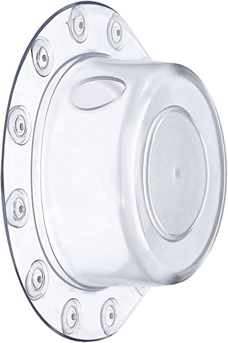 GreeSuit Bathtub Overflow Drain Cover for Deep Baths - Suction Cup Plug