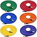 GLS Audio 50ft Mic Cable Cords - XLR Male to XLR Female Colored Cables - 50' Balanced Mike Cord - 6 Pack