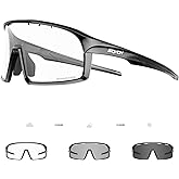 SCVCN Photochromic Cycling Glasses Sport Sunglasses Clear MTB BMX Men Women Running Driving S145