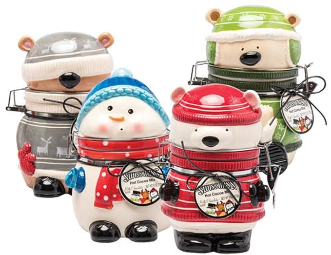 Swiss Miss ceramic character jars 6oz (070920474724)