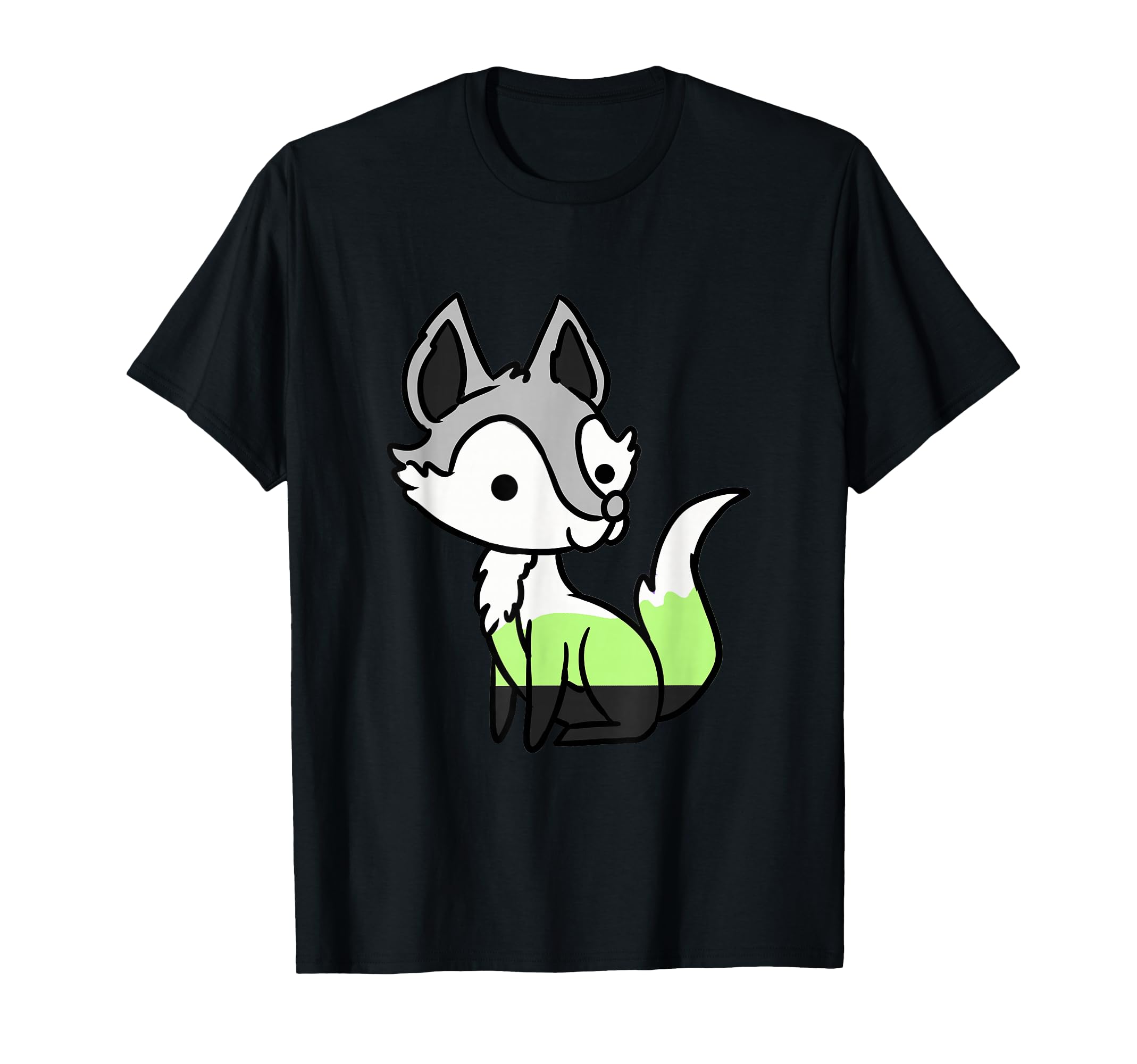 Agender Pride Fox T-Shirt