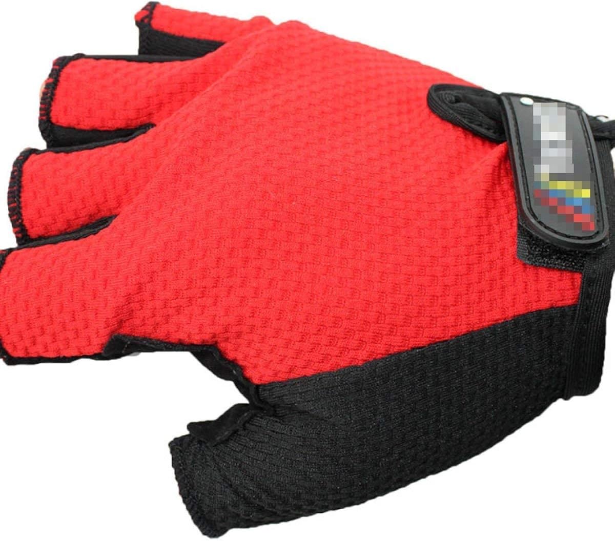Leather Bicycle Sports Gloves Mountaineering Sports Half Simple Style