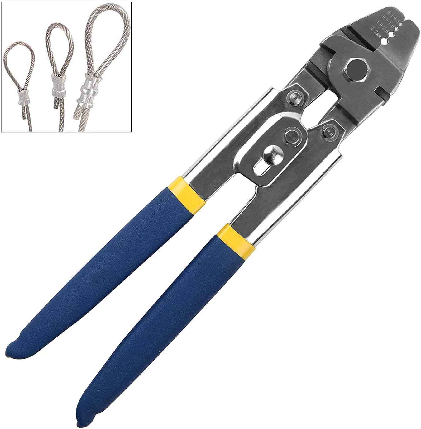 50 Amp 1.25-16 Mm2 Plug Cable Crimping Tool For Wire Crimper Terminals