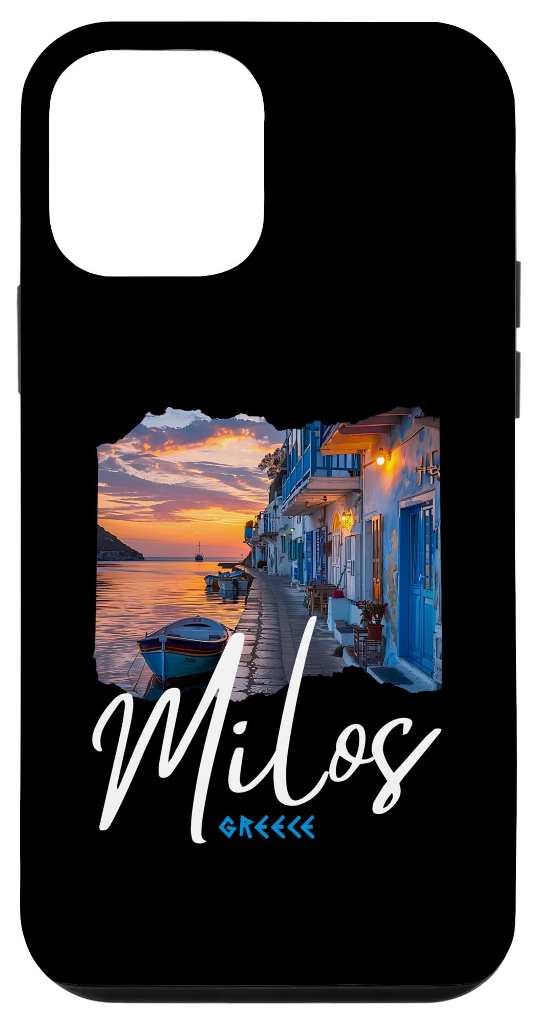 iPhone 12 mini Greece Milos Souvenir / Greece Milos Case