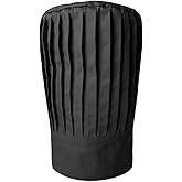 Black Tall Chef Hat