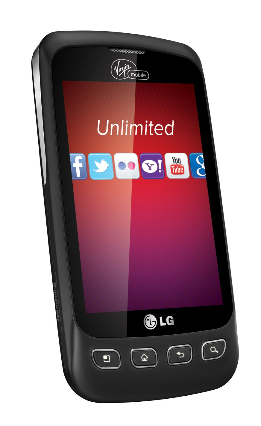 Amazon.com: LG Optimus V Prepaid Android Phone (Virgin Mobile): Cell Phones  & Accessories