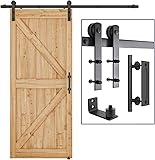 SMARTSTANDARD 6.8 FT Heavy Duty Sturdy Sliding Barn