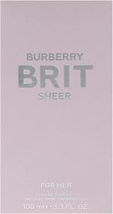 Burberry Brit Sheer Eau de Toilette 100ml Women's Perfume Light Floral Fruity view 5