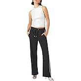 Forever 21 Womens French Terry Rhinestone Wide-Leg Pants