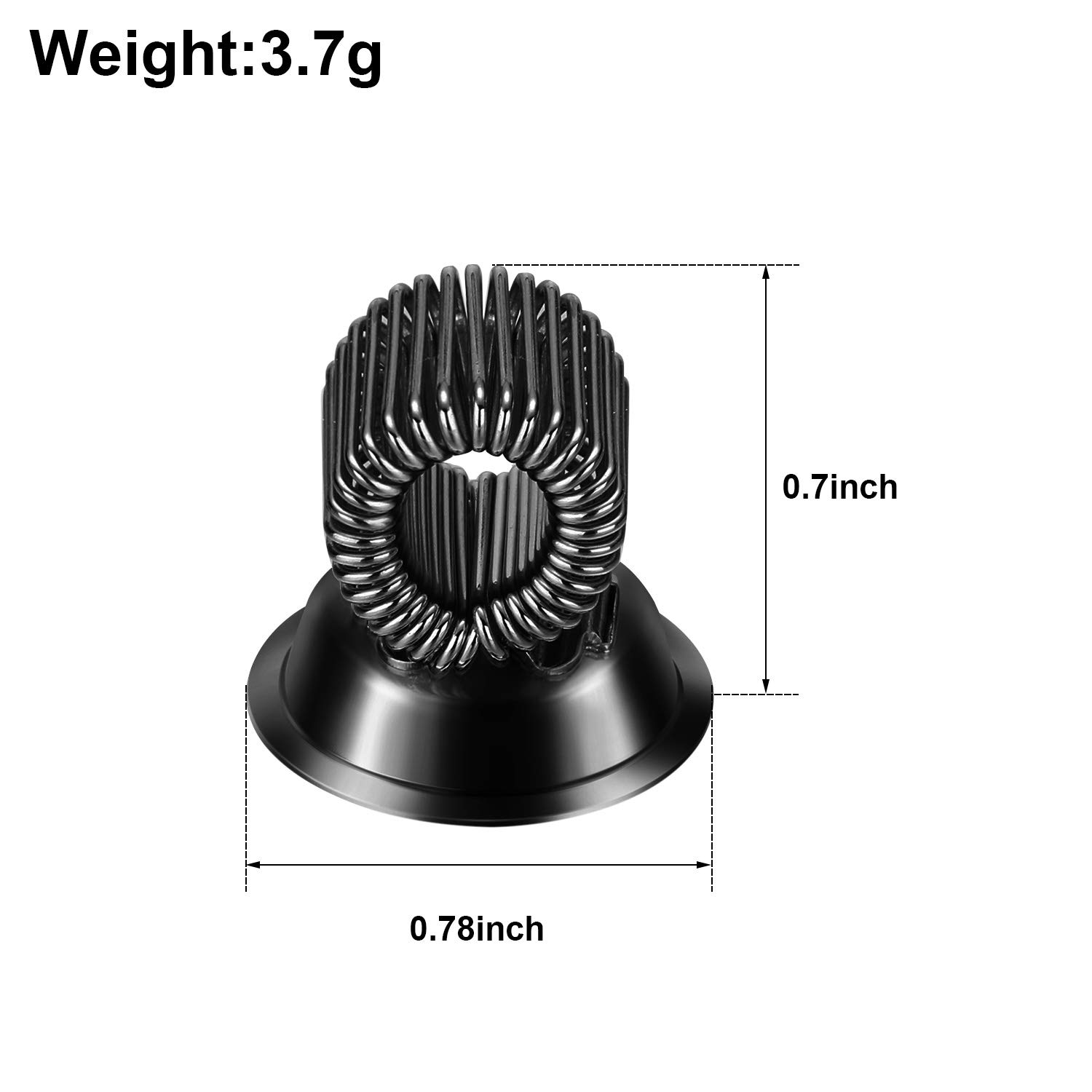 10 Clips Soportes de Pluma Soporte de Bolígrafo de Acero al ...