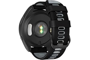 U-LIMVE Watch Band for Garmin Forerunner 965/Forerunner 955/Forerunner 945/Forerunner 935, Soft Silicone 22mm Replacement Bands