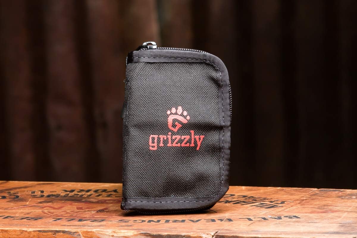Grizzly Katmai Pouch for Memory Card, Battery, Gear & USB Wallet Holds SD & CF Memory, AA & AAA Batteries, Camera Battery Packs & USB Drives Shooting Hunting Fishing Birding Camping Hiking : Camera & Photo