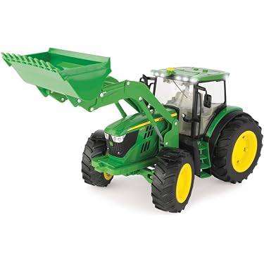 KRUZZEL Set De Juguetes Agrícolas – 2 Tractores Con Remolque, Volquete Y Pulverizador, Maquinaria De Granja Para Niños 3+ (Modelo 23436)
