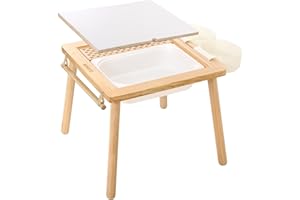 wingyz Sensory Tables for Toddler, Kids Table for Play Study Art Dining Toys Storage, Activity Table with Storage Bins, Children's Table Gifts for Boys and Girls