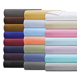 HOMEIDEAS 6 Pieces Lightweight Easy Care Microfiber