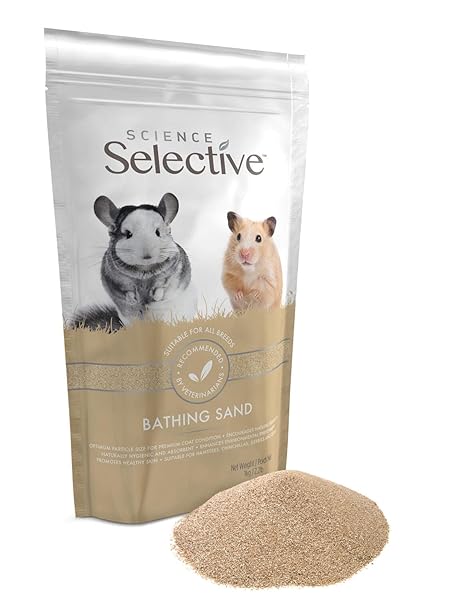 SCIENCE SELECTIVE SUPREME PETFOODS BATHING SAND FOR HAMSTERS, GERBILS, CHINCHILLAS & DEGU