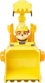 Rubble & Crew Rubble’s Bulldozer Toy Truck with Movable Parts view 9